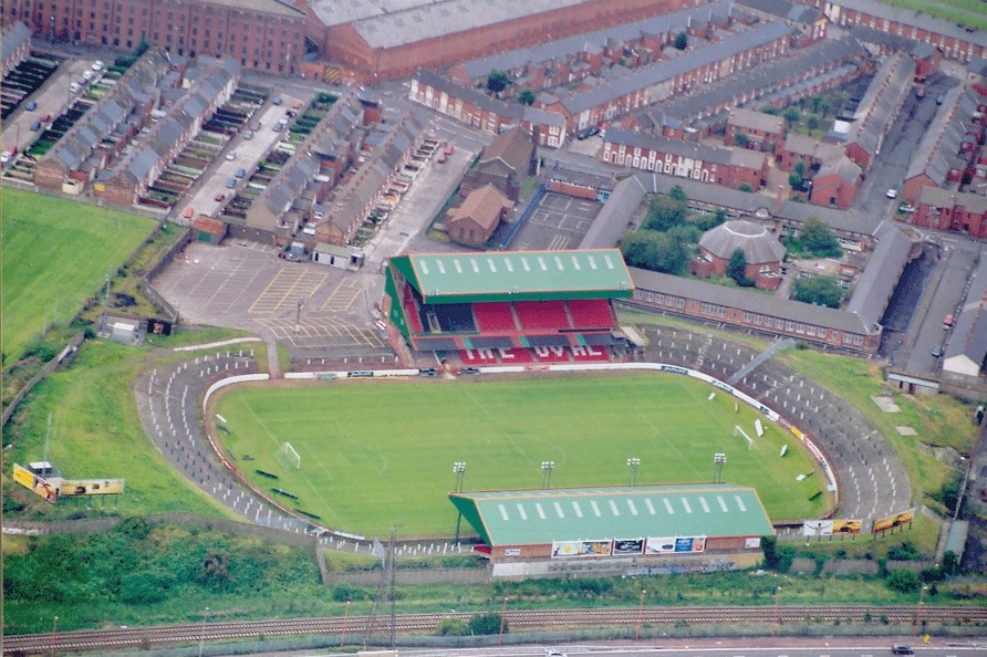 Belfast - The Oval : Image credit Wiki Commons
